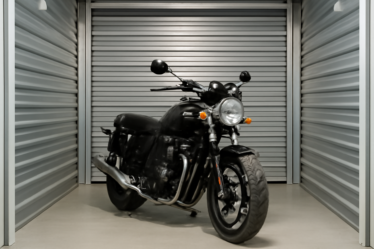 バイクのトランクルーム保管