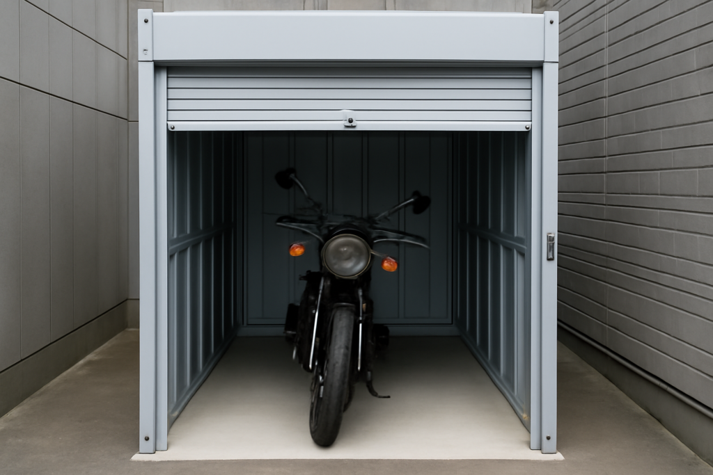 八王子市でバイクを預けるトランクルーム・コンテナ