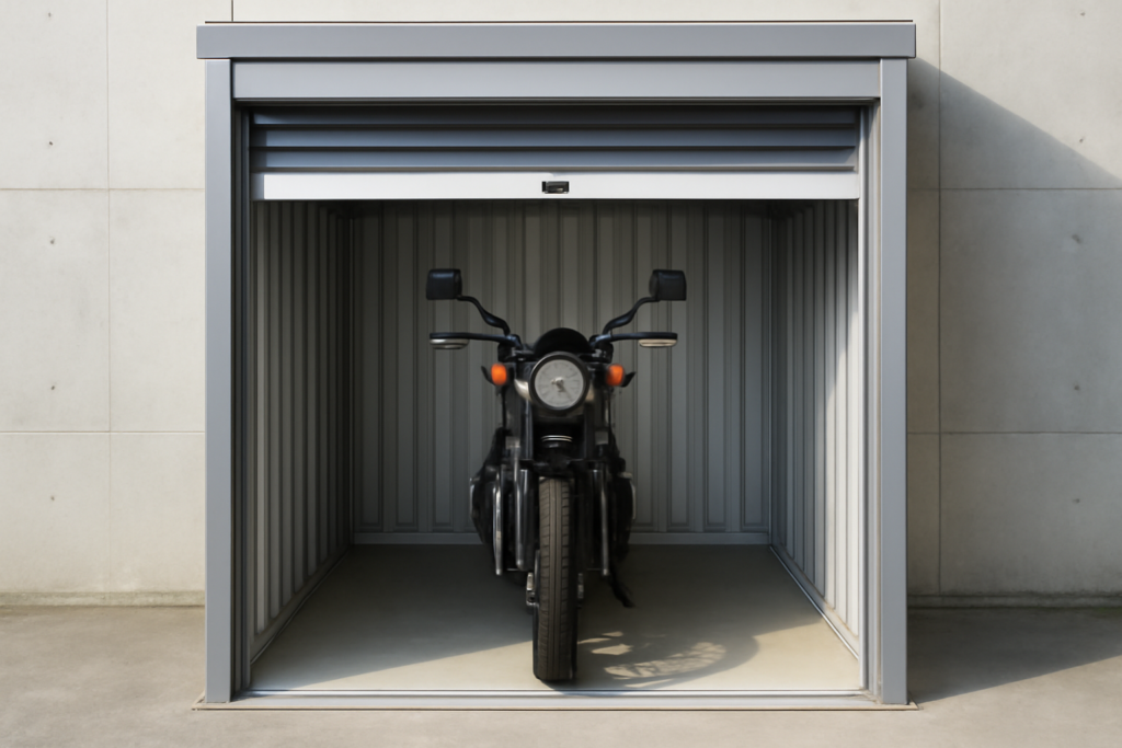 北区でバイクを預けるトランクルーム・コンテナ