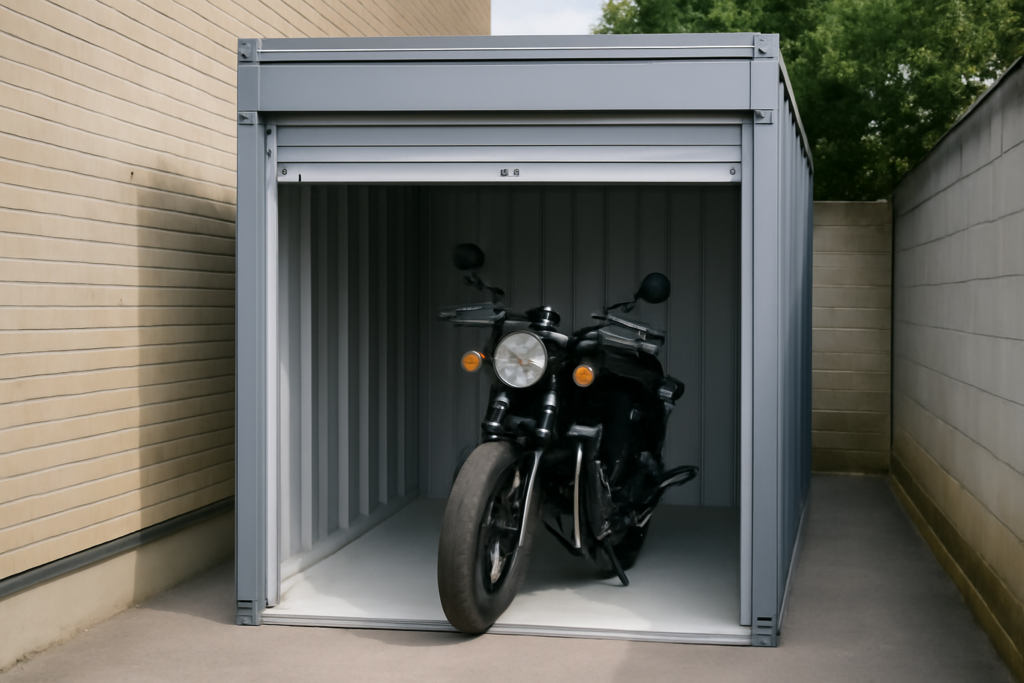 小平市でバイクを預けるトランクルーム・コンテナ