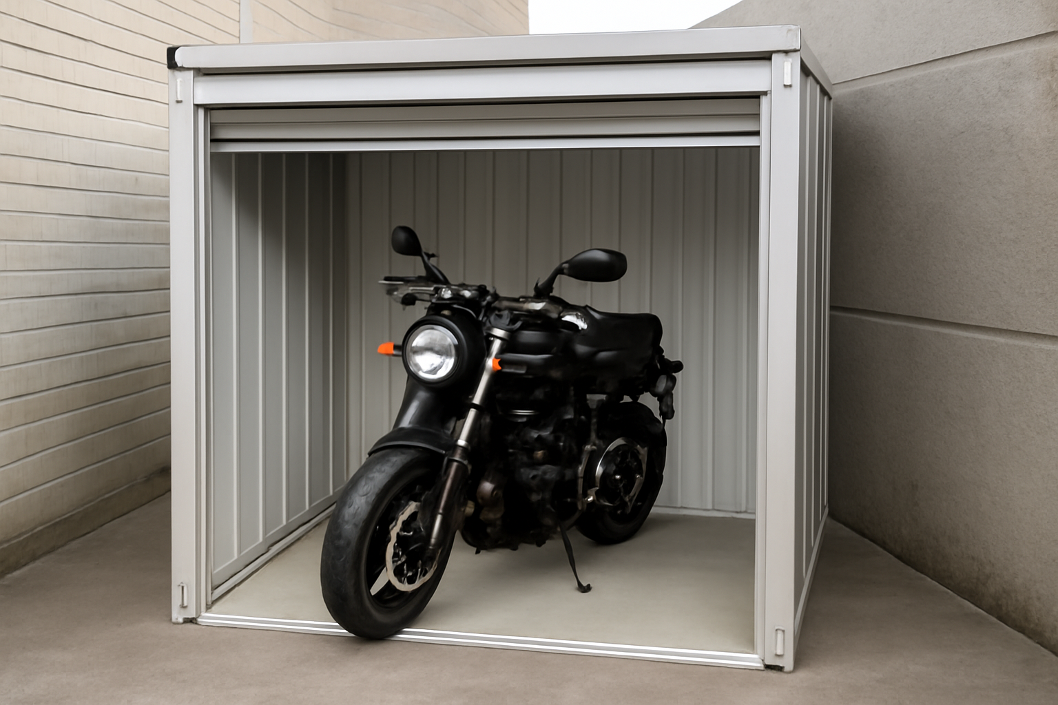 目黒区でバイクを預けるトランクルーム・コンテナ