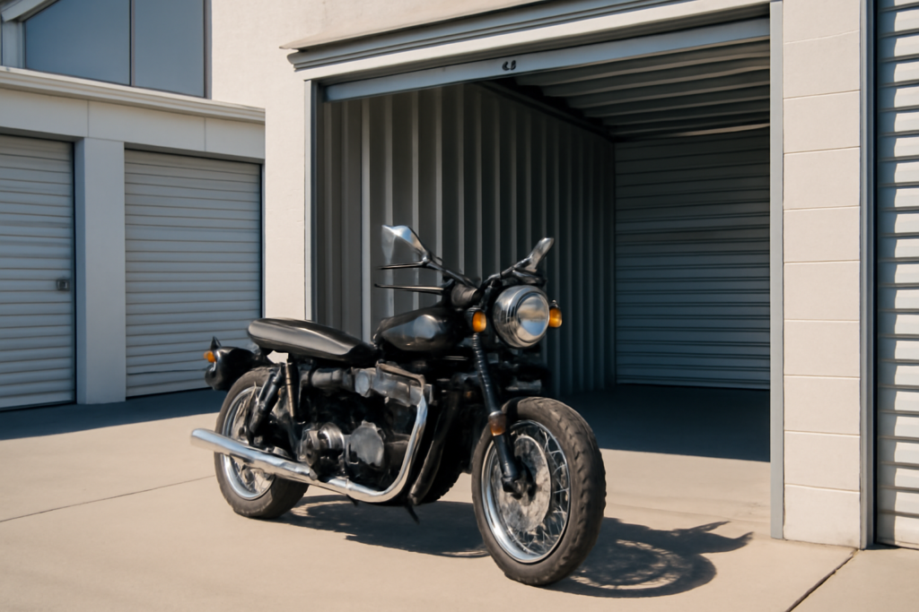 大阪のバイクコンテナのイメージ