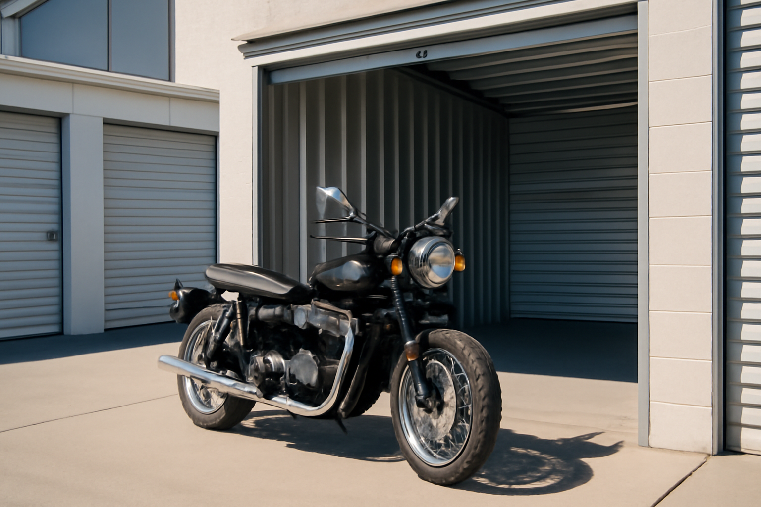 大阪のバイクコンテナのイメージ