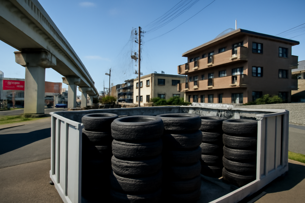 立川市でタイヤを預けるトランクルーム