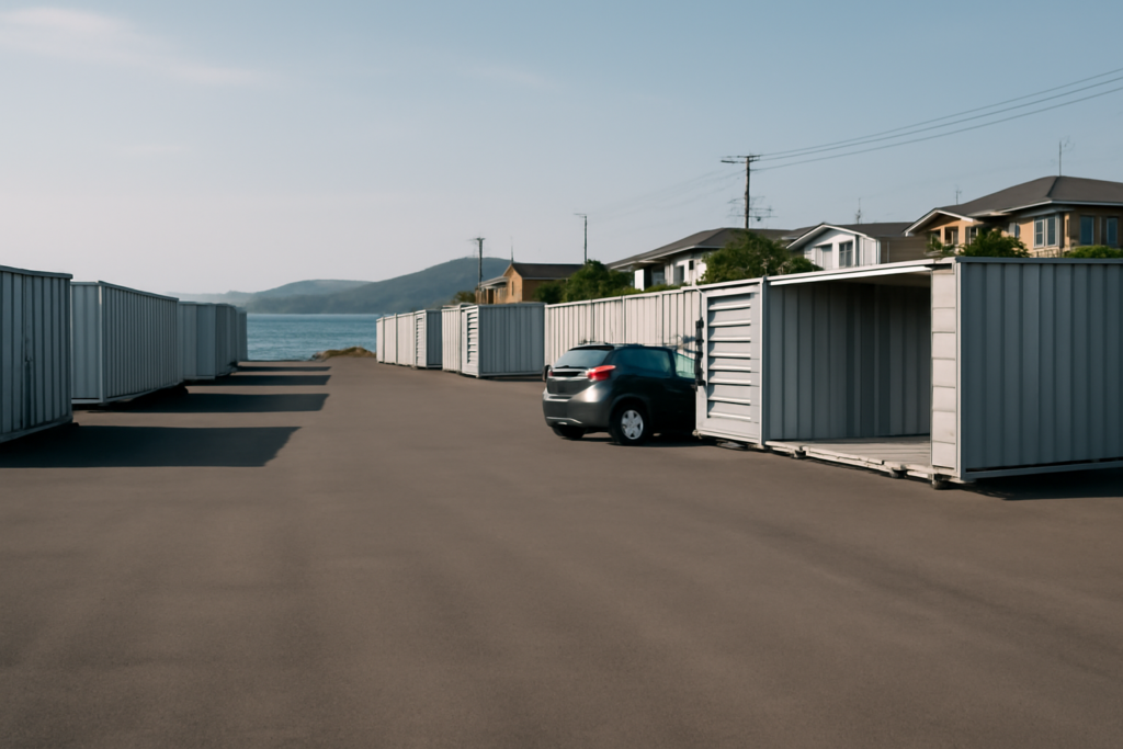 福岡市西区の屋外コンテナ型トランクルーム