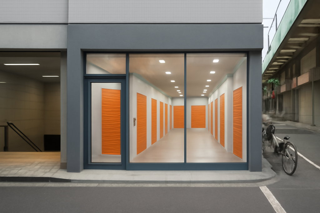 福岡市早良区の駅前屋内型トランクルーム