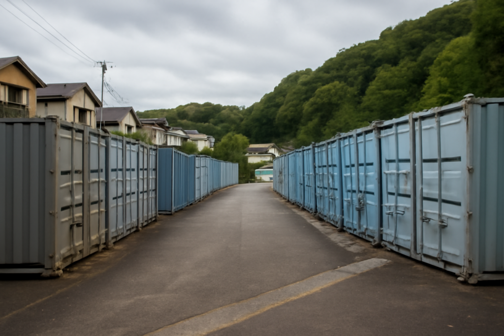 横浜市保土ケ谷区の屋外型トランクルーム