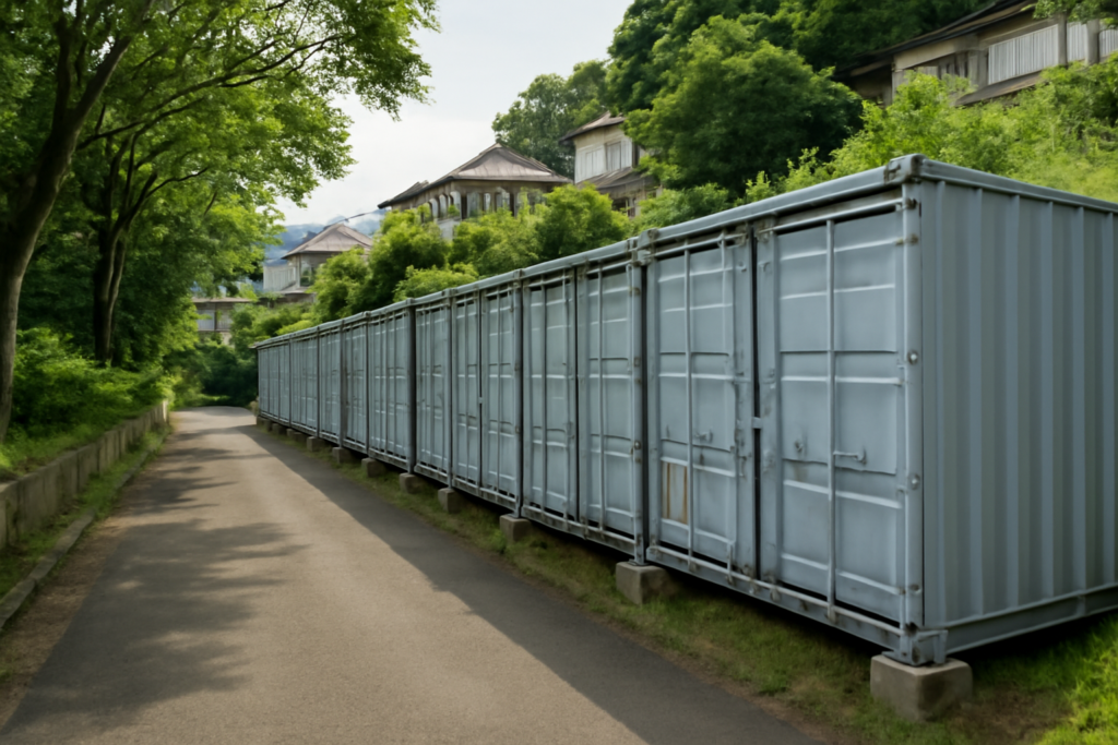 横浜市緑区の屋外型トランクルーム